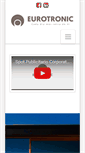 Mobile Screenshot of eurotronic-europe.com